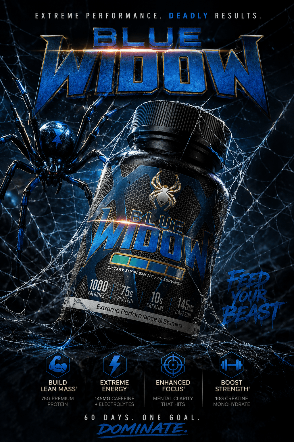 Blue Widow Poster