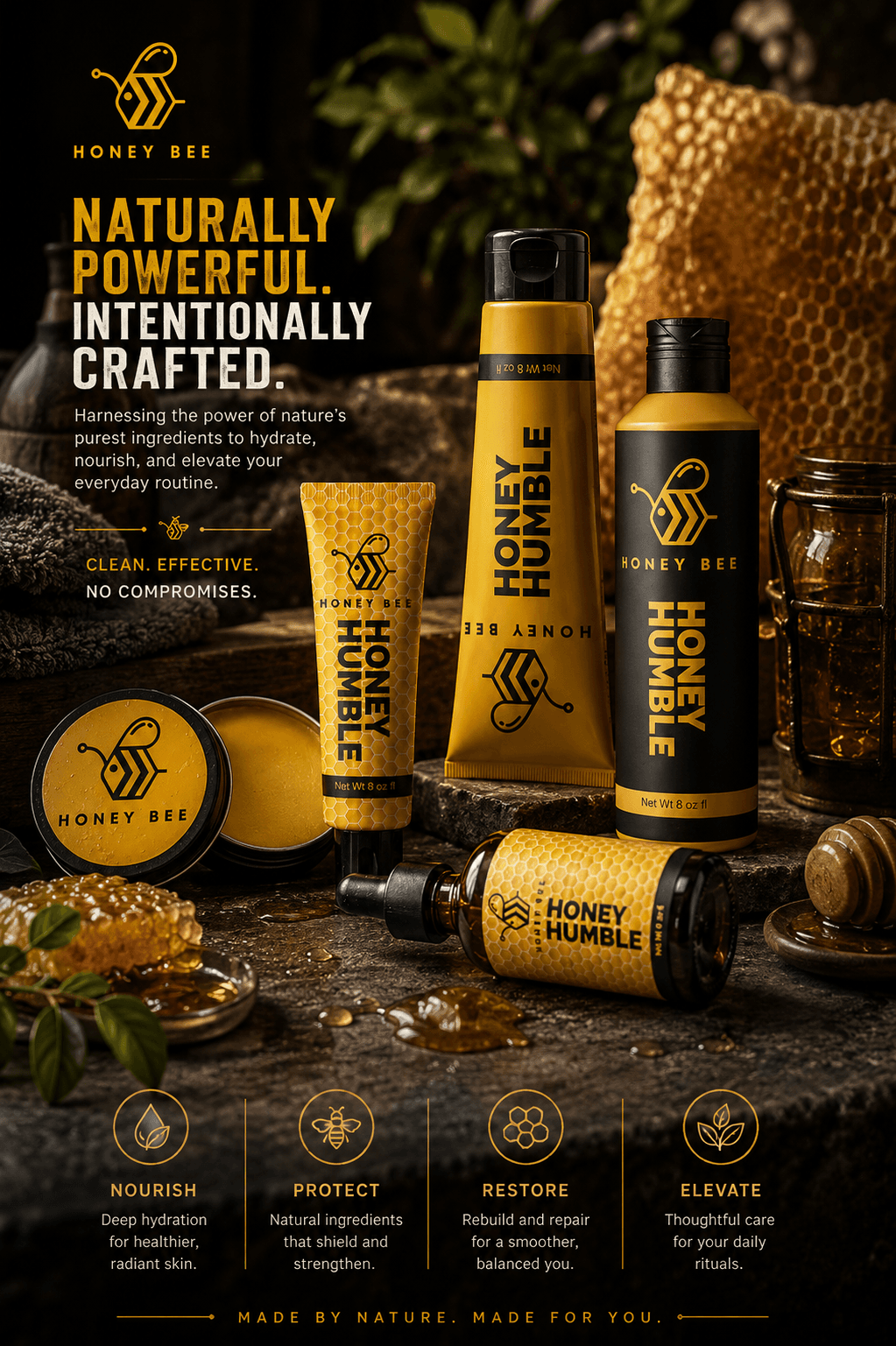 Honey Bee Poster