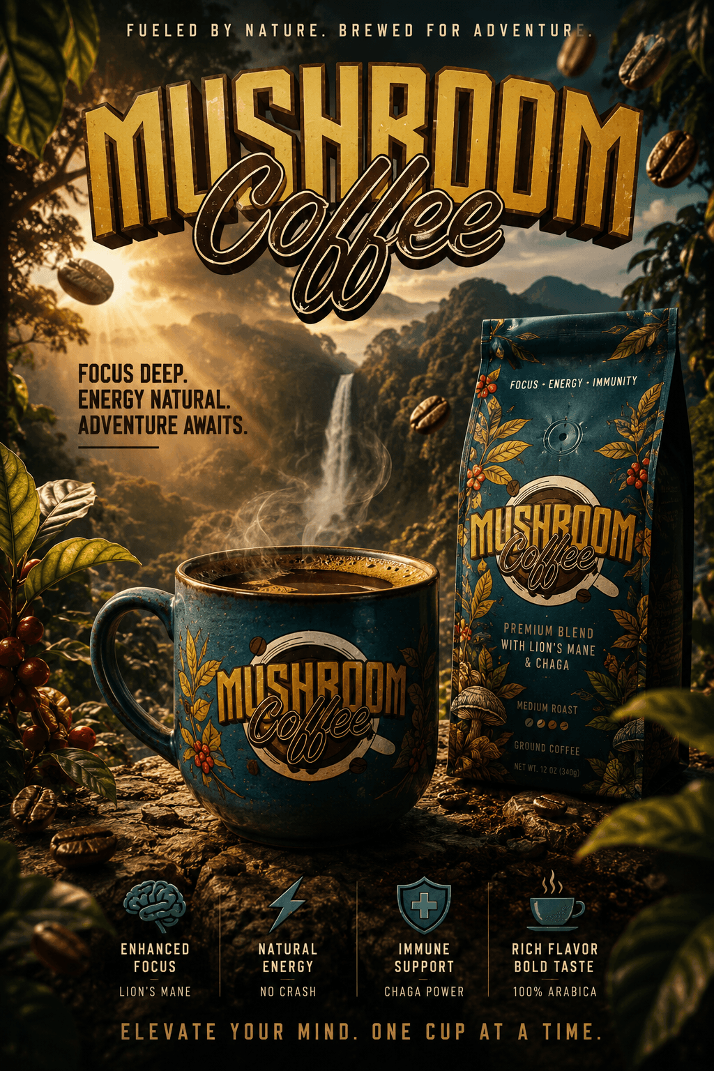 Mushroom Poster