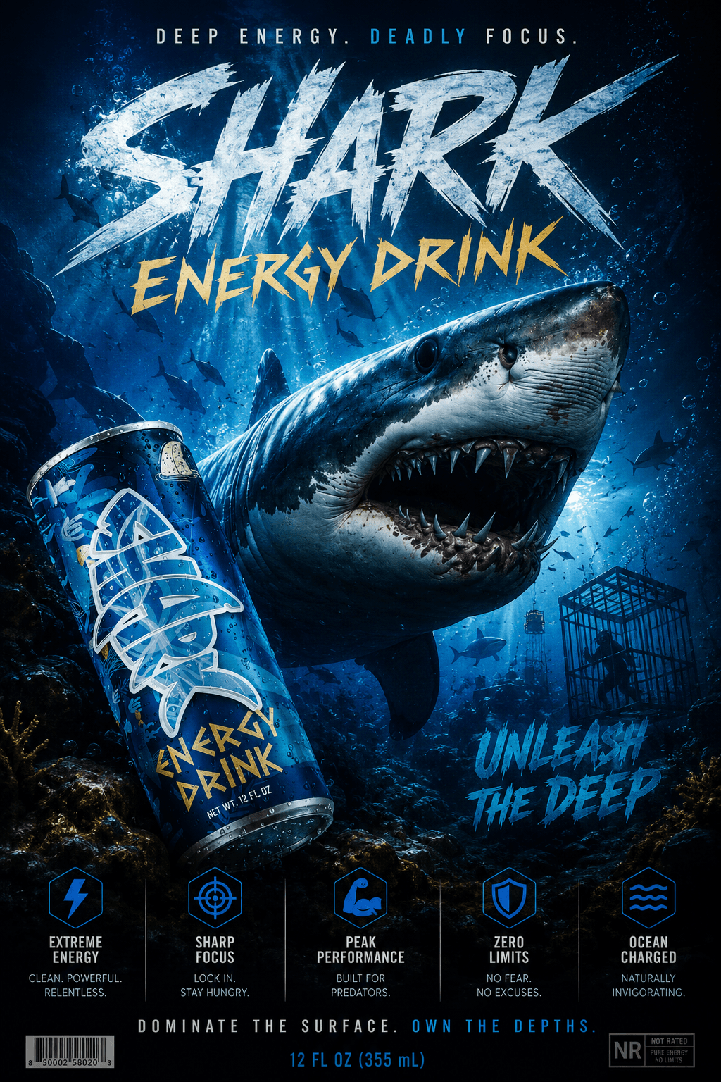 Shark Energy Poster 2
