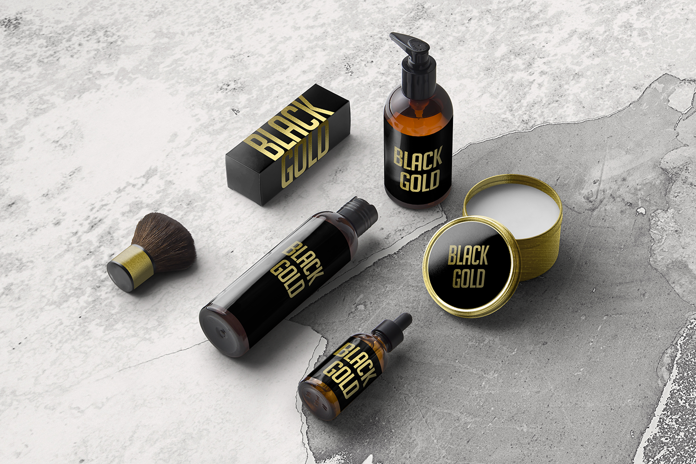 Cosmetic Labels design