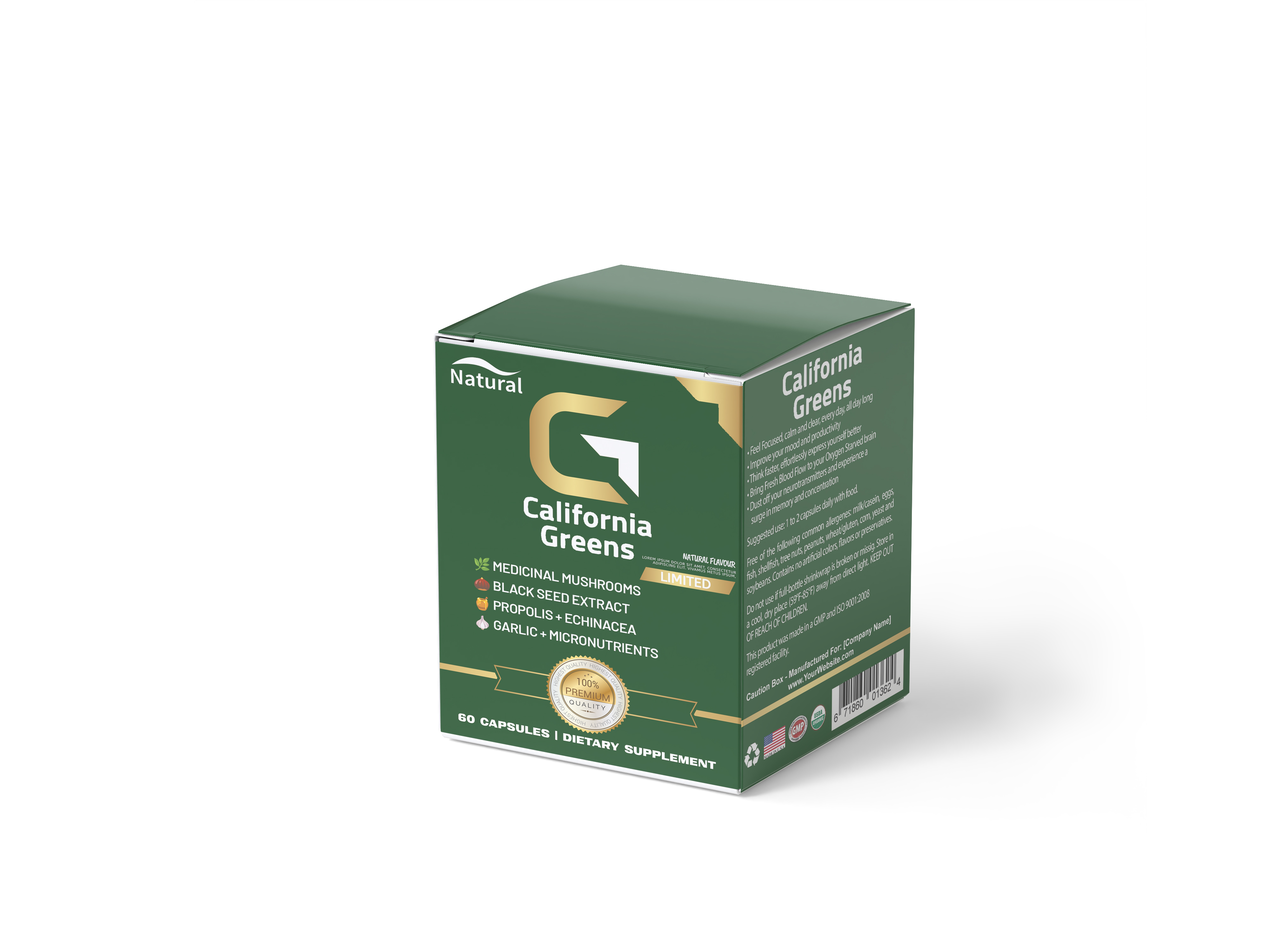 Cosmetic Labels design