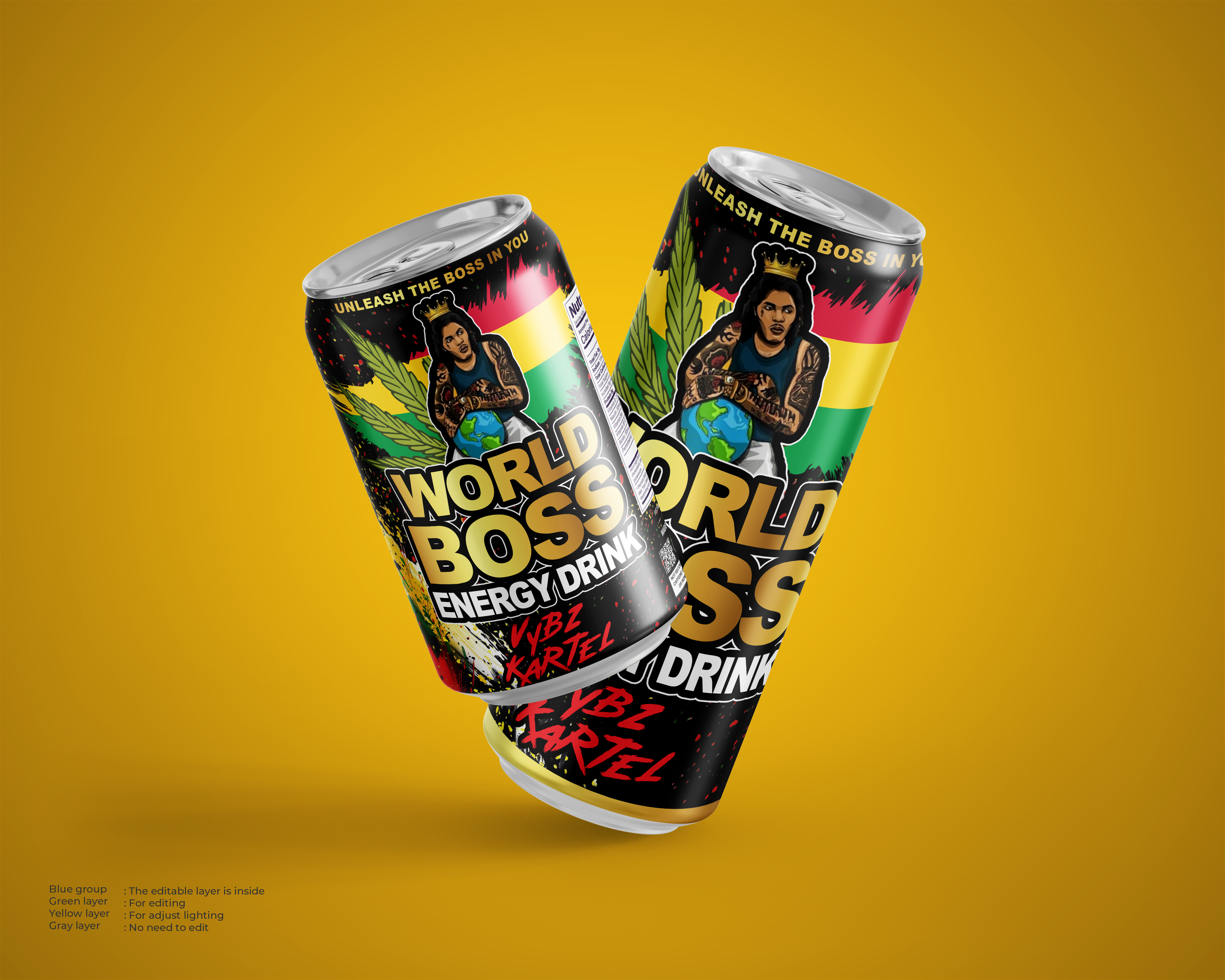 Energy Drink design