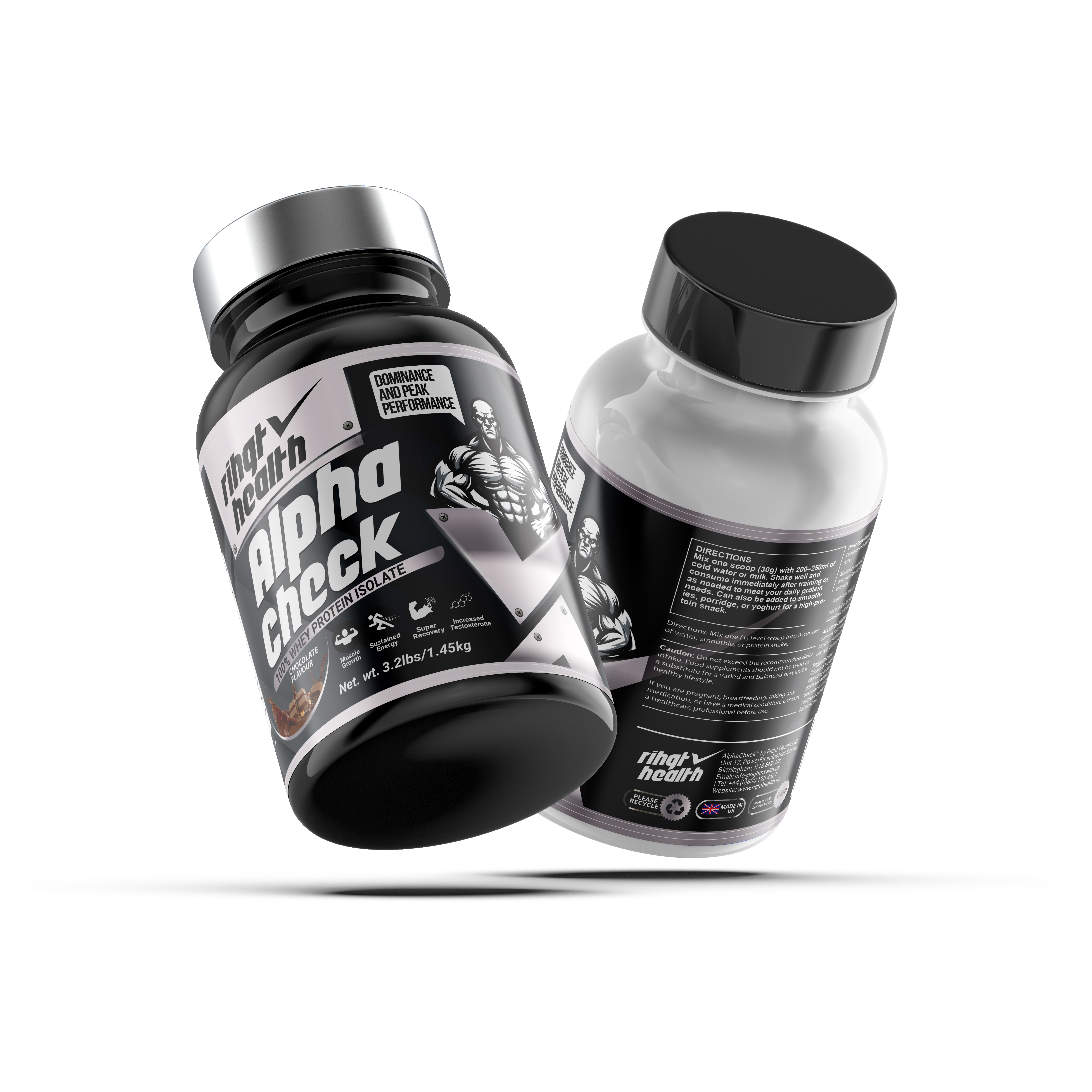 Supplement Labels design