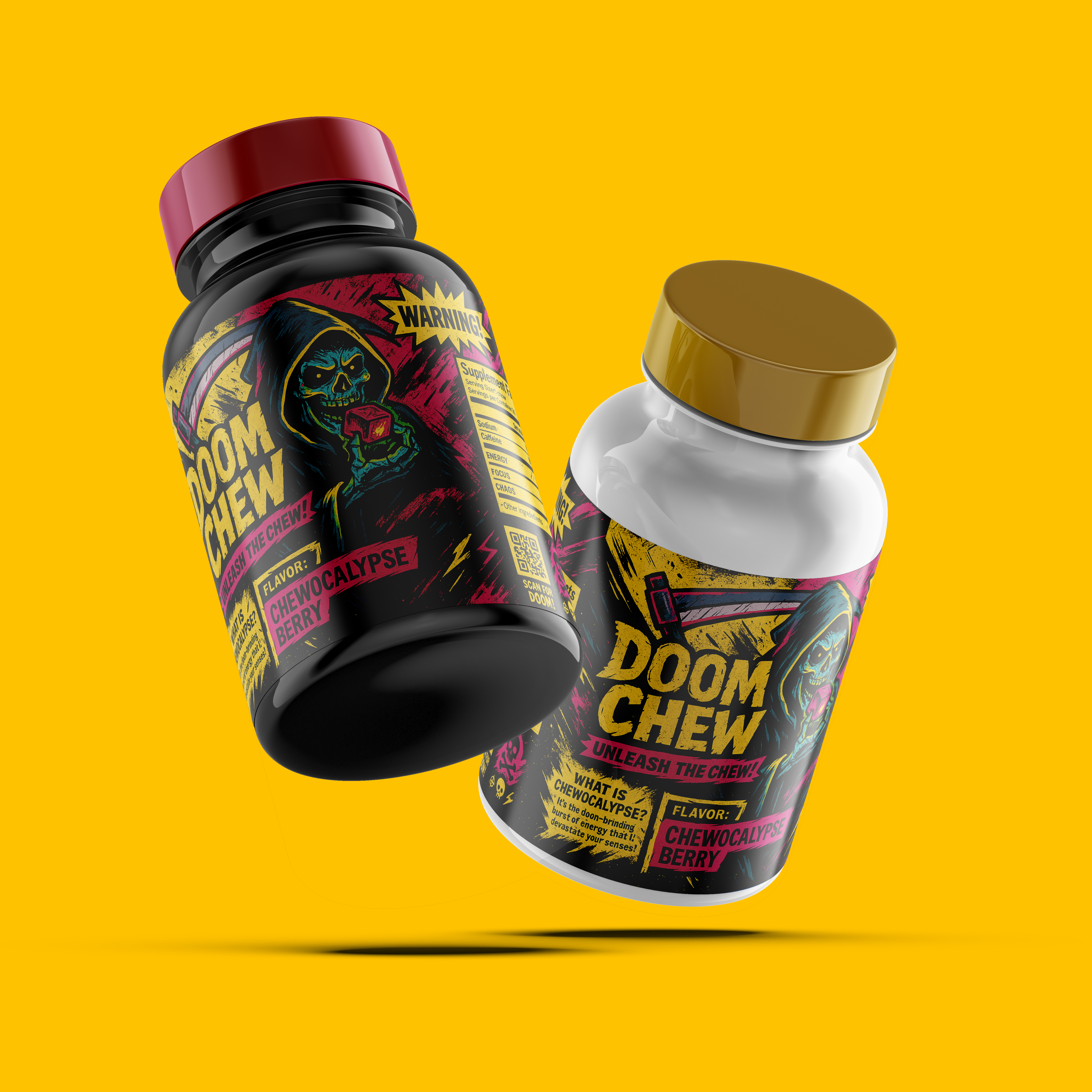 Supplement Labels design