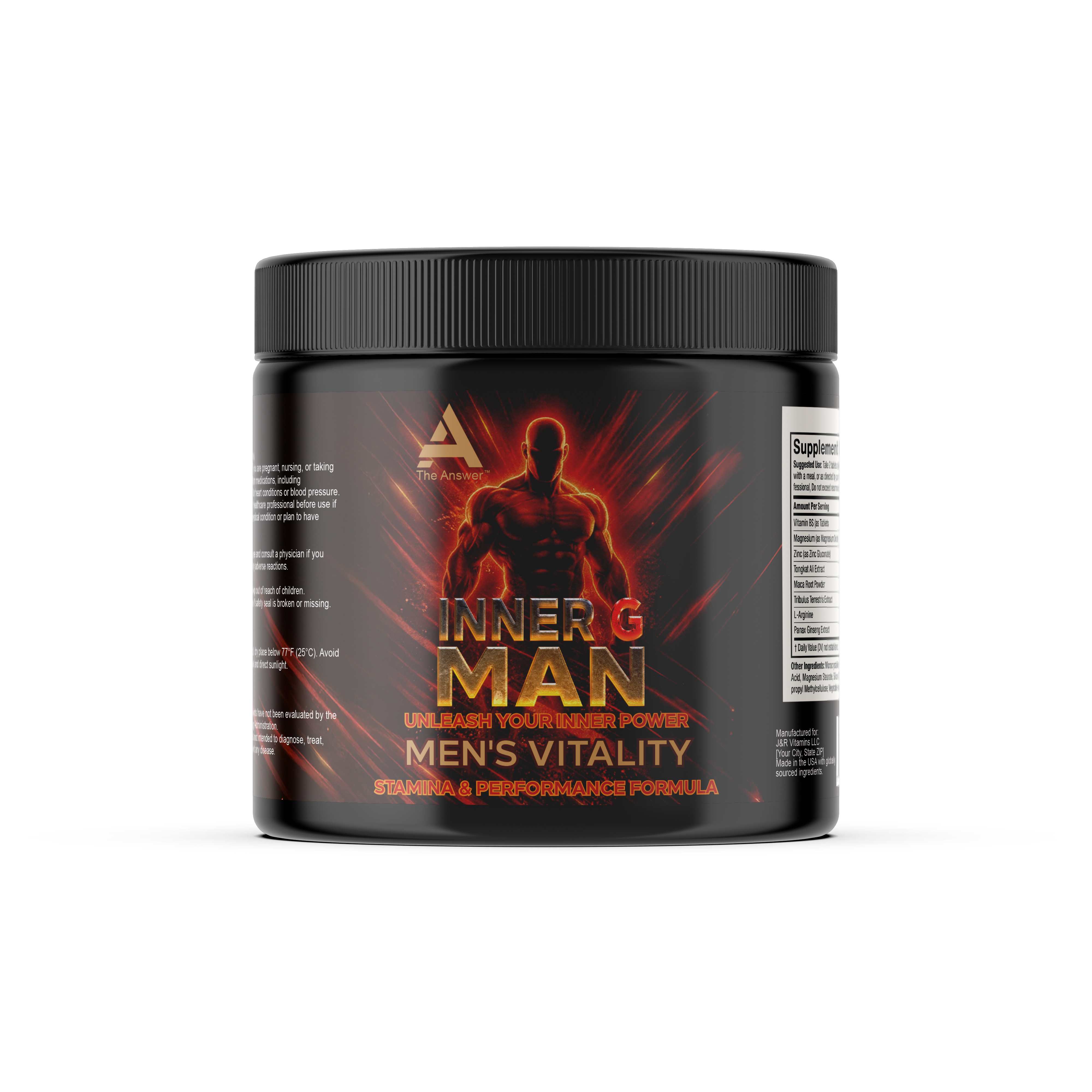 Supplement Labels design
