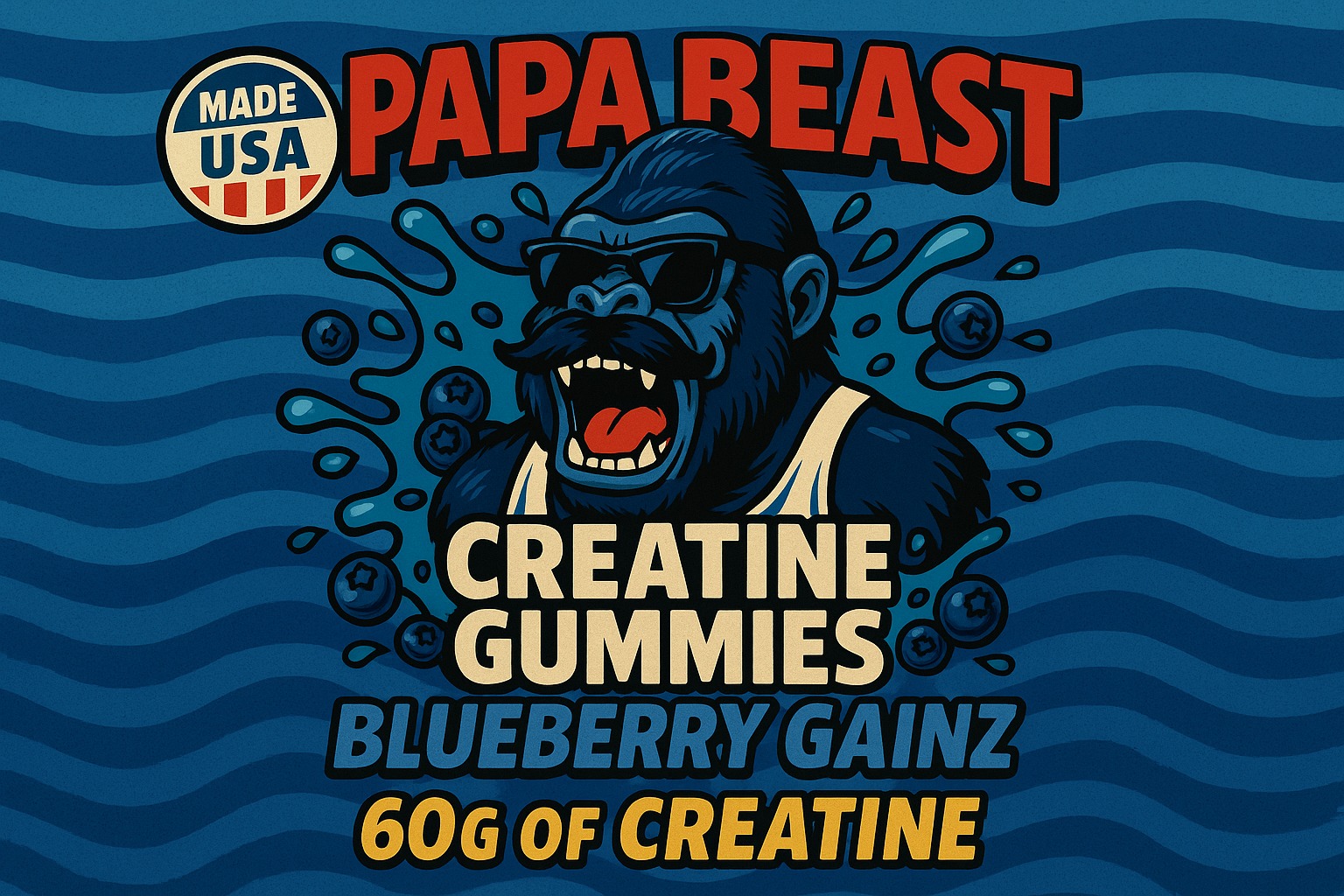 Supplement Labels design
