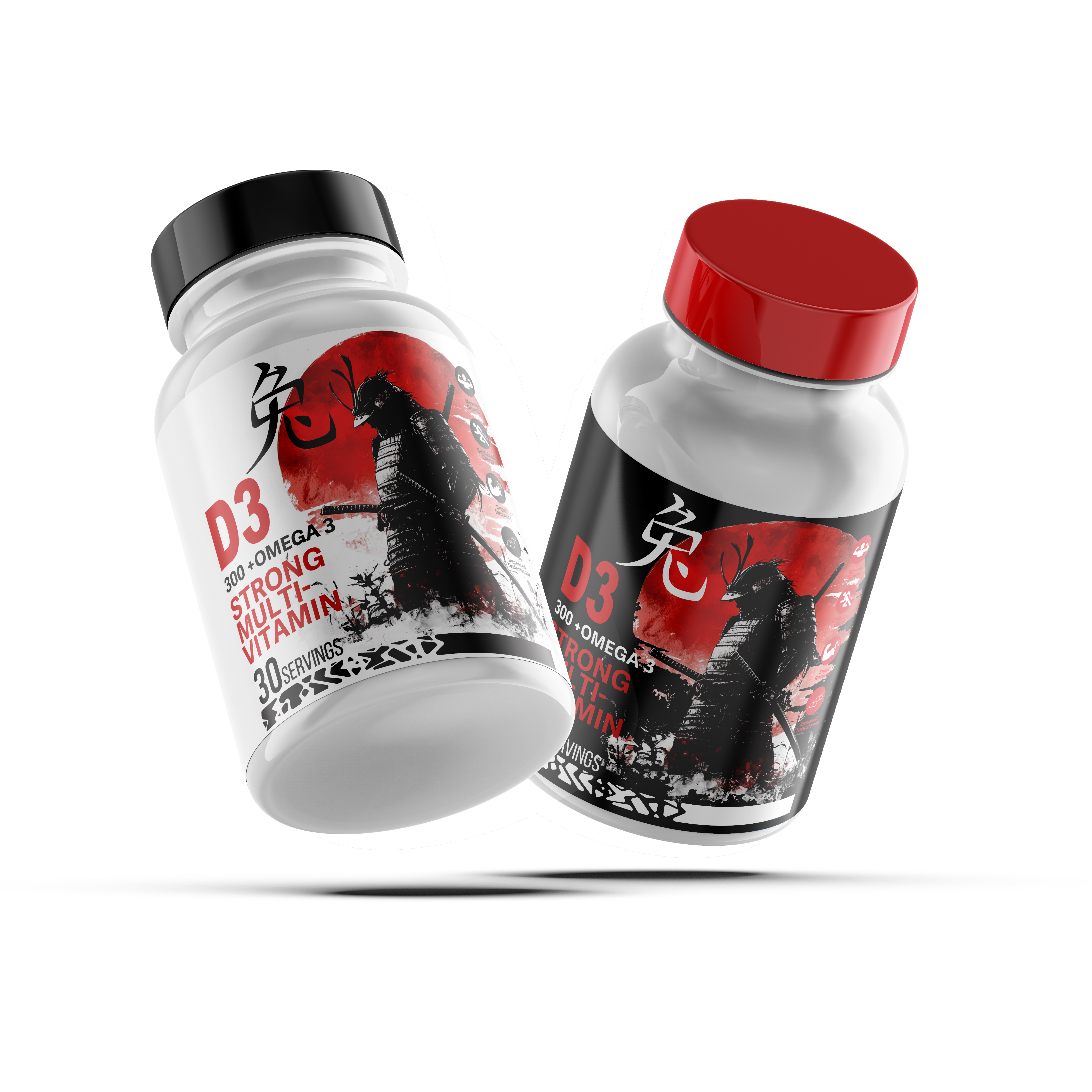 Supplement Labels design